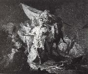 Francisco Goya Hannibal surveying the Italian Prospect USA oil painting artist